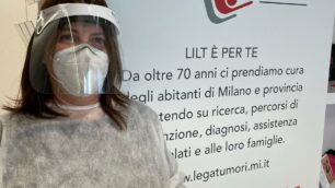 Una volontaria Lilt