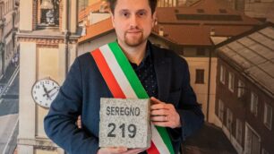 Il sindaco di Seregno Alberto Rossi