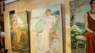 Mostra inaugurata da Vittorio Sgarbi nel belvedere di Villa Reale