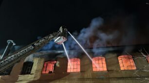 Carate Brianza: l’incendio dell’1 marzo in via Fiume