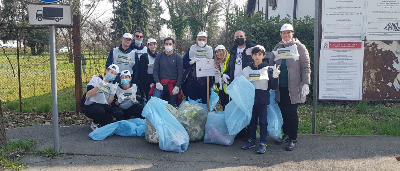 Concorezzo raccolta rifiuti giornata ecologica