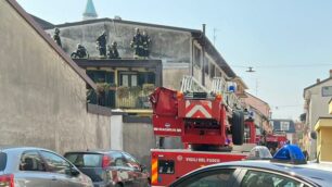 Incendio Seregno