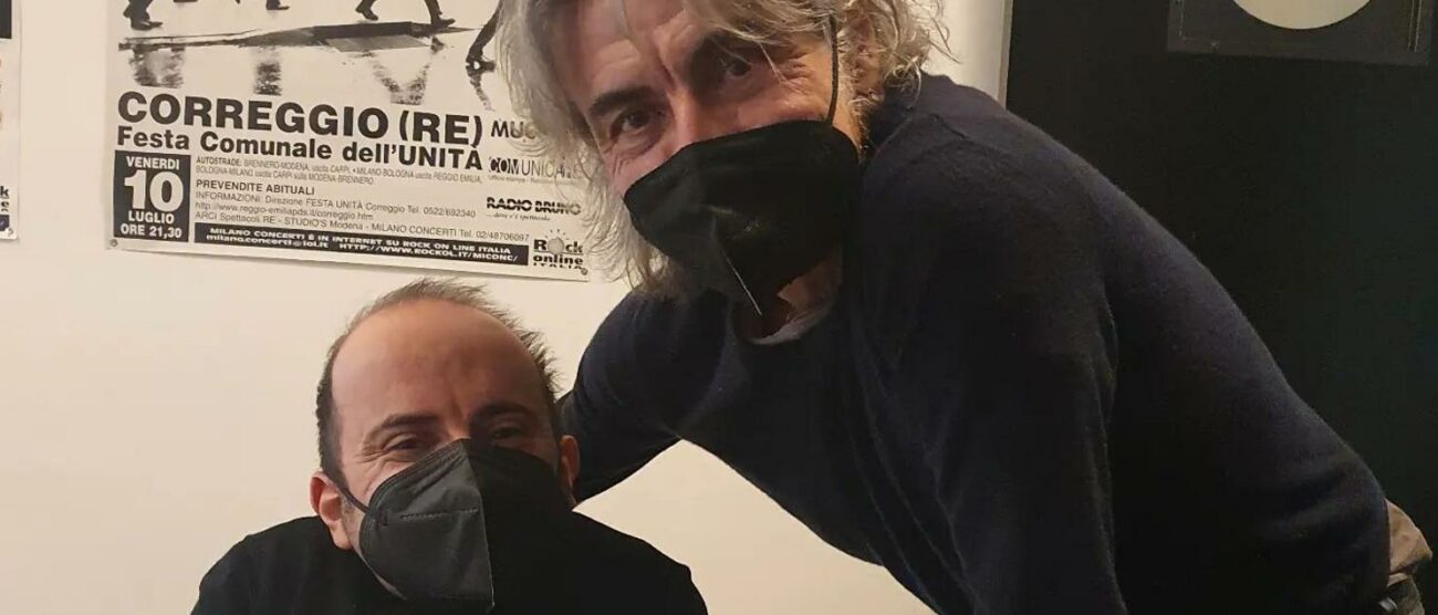 Arcore Mattia Muratore e Luciano Ligabue