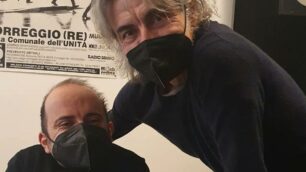 Arcore Mattia Muratore e Luciano Ligabue