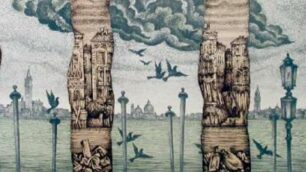 Una dlle opere di Luca Crippa in mostra