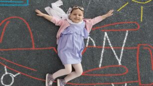 Mirra, bambina ucraina protagonista due anni fa della campagna di sensibilizzazione del Comitato Maria Letizia Verga