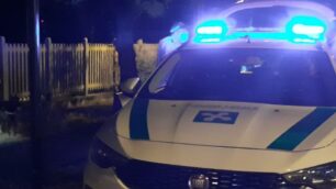 Un controllo della Polizia locale. Sabato sera gli agenti hanno messo sotto osservazione la movida monzese