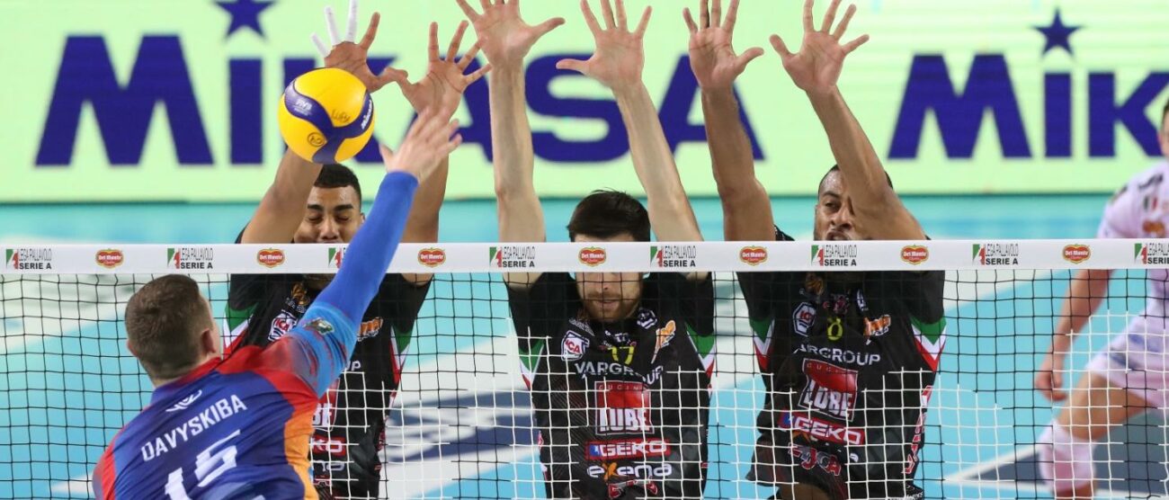 Davyskiba in attacco con il Vero Volley