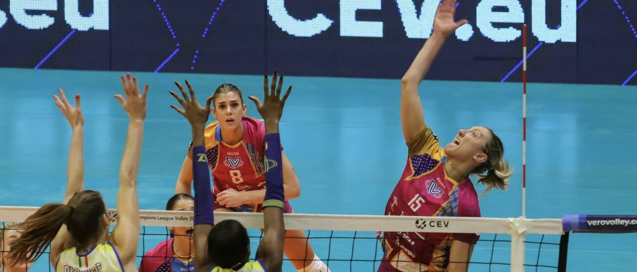 Pallavolo Vero Volley andata quarto finale Champions League contro Conegliano Jordan Larson