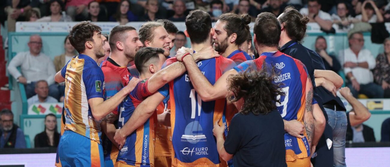 Pallavolo Vero Volley finale Cev Cup 2022 Monza campione - foto Hélène Matrat per Vero Volley