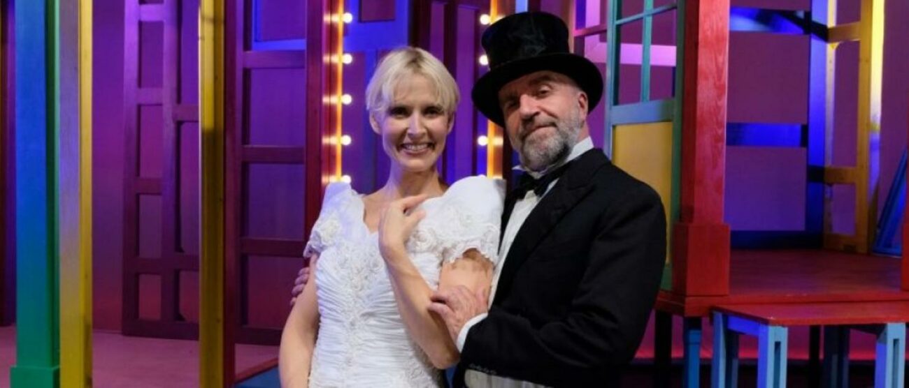 Gaia de Laurentis e Ugo Dighero, saranno protagonisti al teatro san Rocco di Seregno della brillante commedia "Alle 5 da me" ( foto Volonterio)