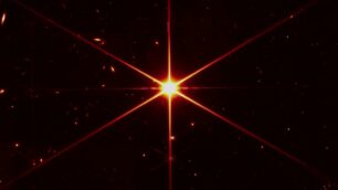 La fotografia scattata al James Webb Space Telescope