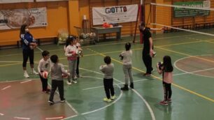 I partecipanti al progetto in campo