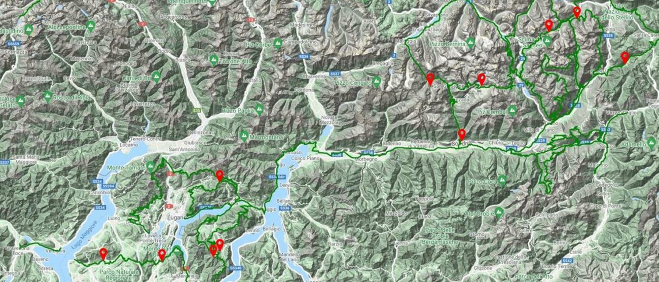 Segnati in rosso, i nuovi punti di ricarica per le ebike