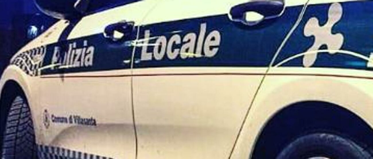 Villasanta auto polizia locale dash cam