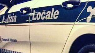 Villasanta auto polizia locale dash cam