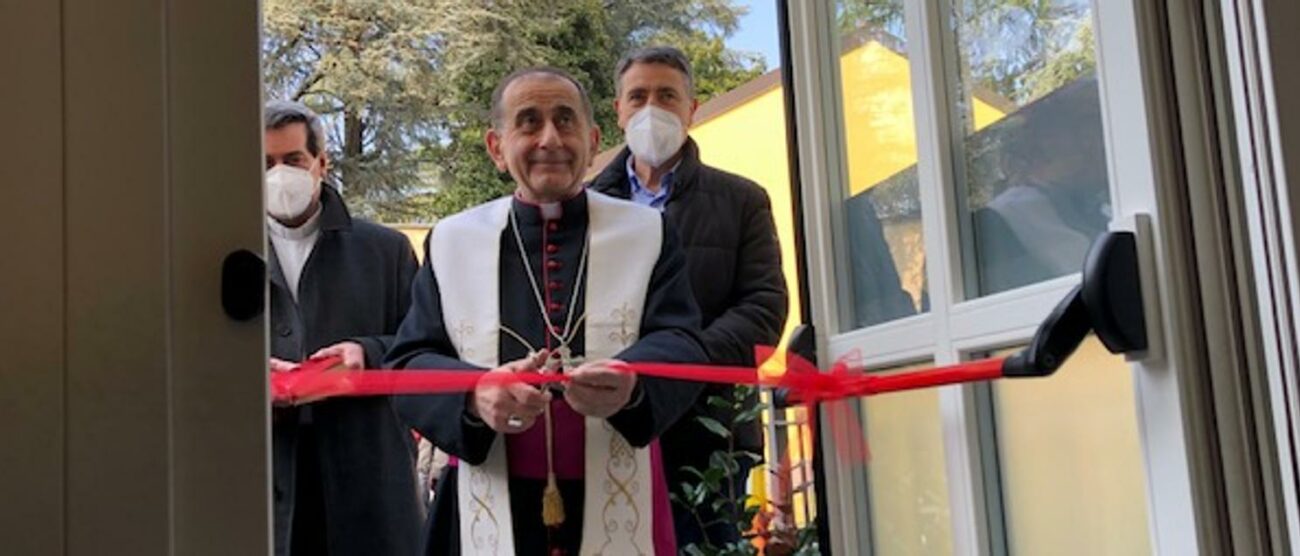 Vimercate Inaugurazione emporio solidarietà caritas