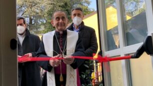 Vimercate Inaugurazione emporio solidarietà caritas