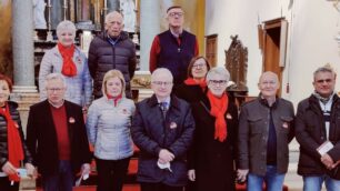 Aido messa in memoria dei donatori, consegnate targhe