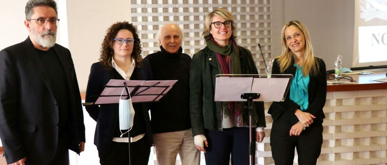 Riccardo Busetto, Chiara Consonni, Roberto Galliani,presidente comitato antifascista, Chicca Russo e l'assessore Federica Perelli