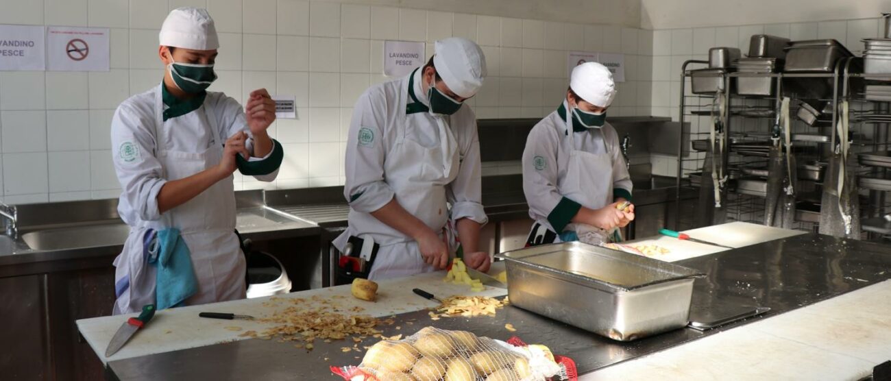 Studenti dell’alberghiero
