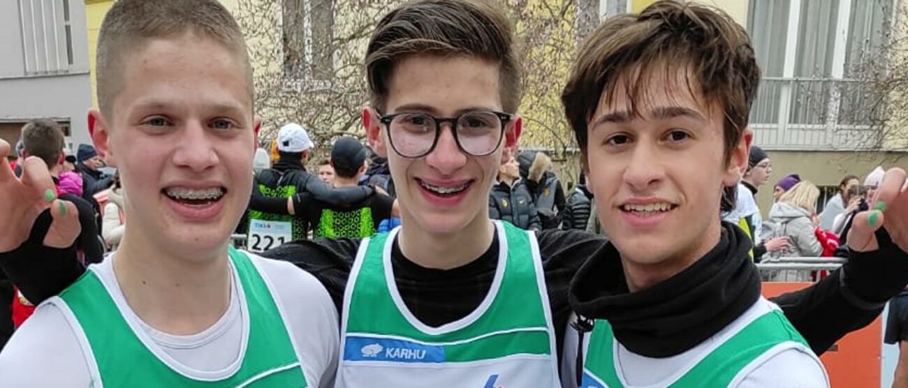 Atletica Marco Drusian-Giuseppe Dino-Pietro Bozzolan Podebrady