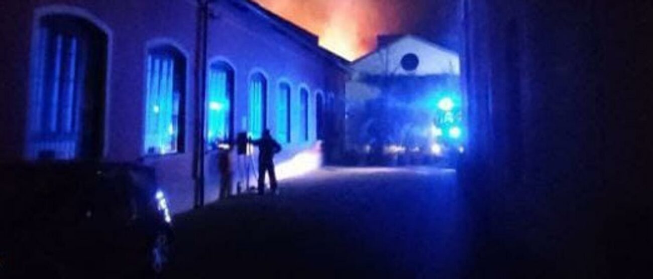 L’incendio di Brugherio