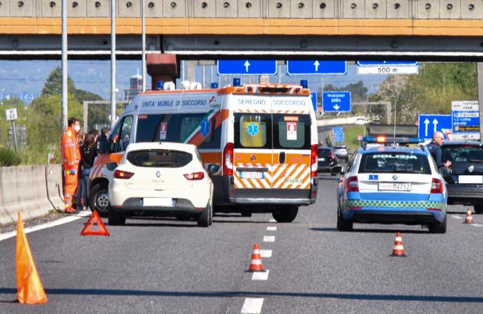 L’incidente di Pasquetta all’altezza di Verano