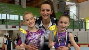 Ginnastica artistica Casati Arcore Boracchi e Ronchi con Sara Varisco