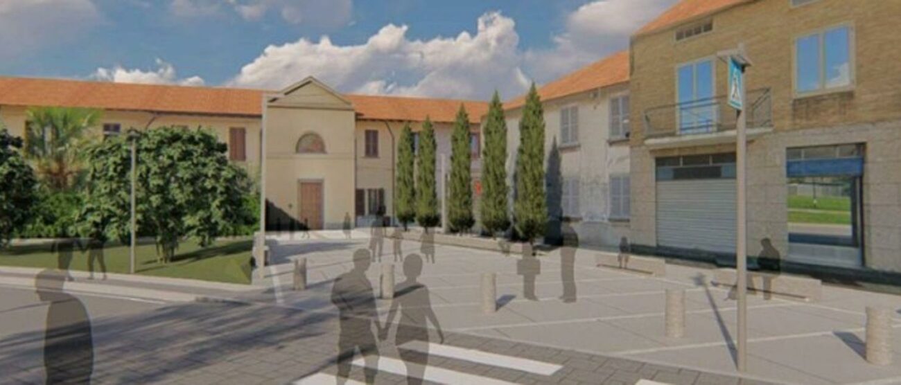 Rendering della riqualificazione del San Gian