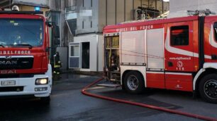 Incendio Carate Brianza