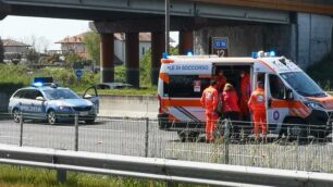 L’incidente sulla Valassina a Verano