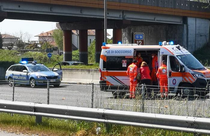 L’incidente sulla Valassina a Verano