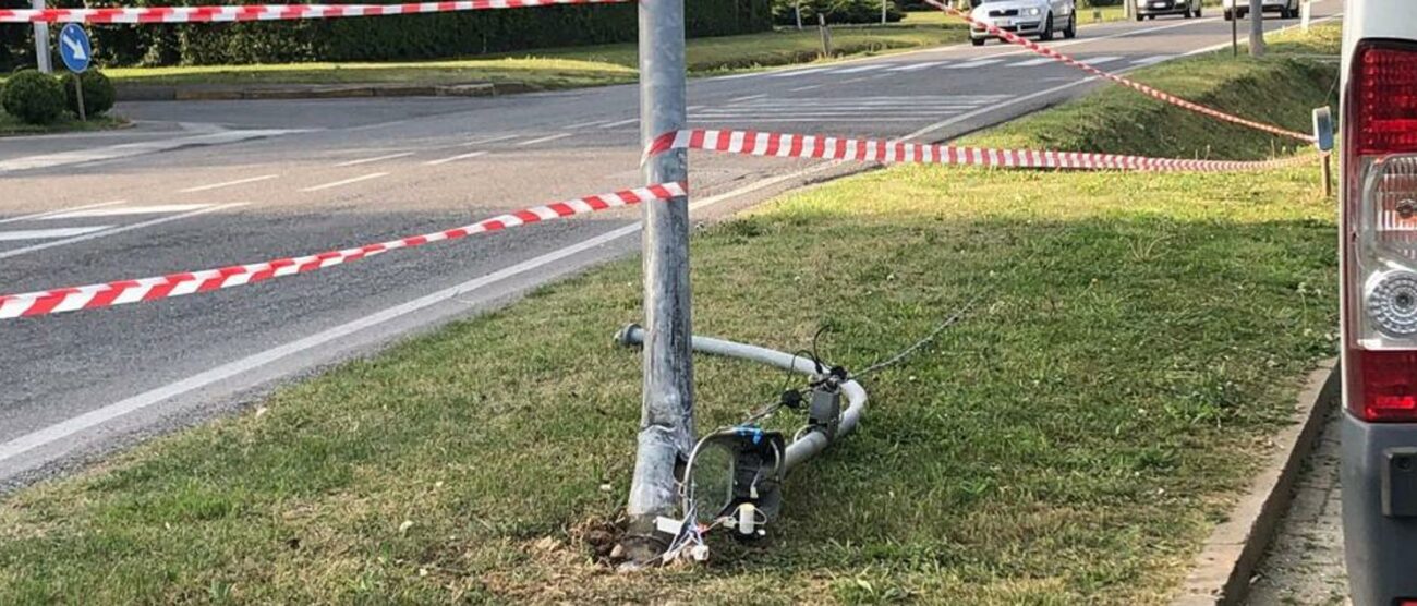 Lesmo incidente via XXV Aprile