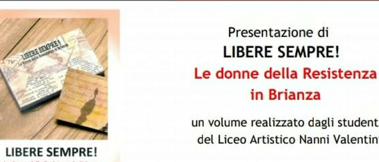 Anpi Liceo Valentini Comune Monza Libere Sempre