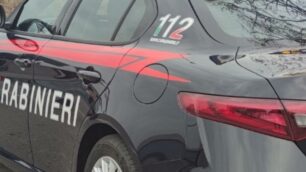 Un’auto dei carabinieri (foto Carabinieri)