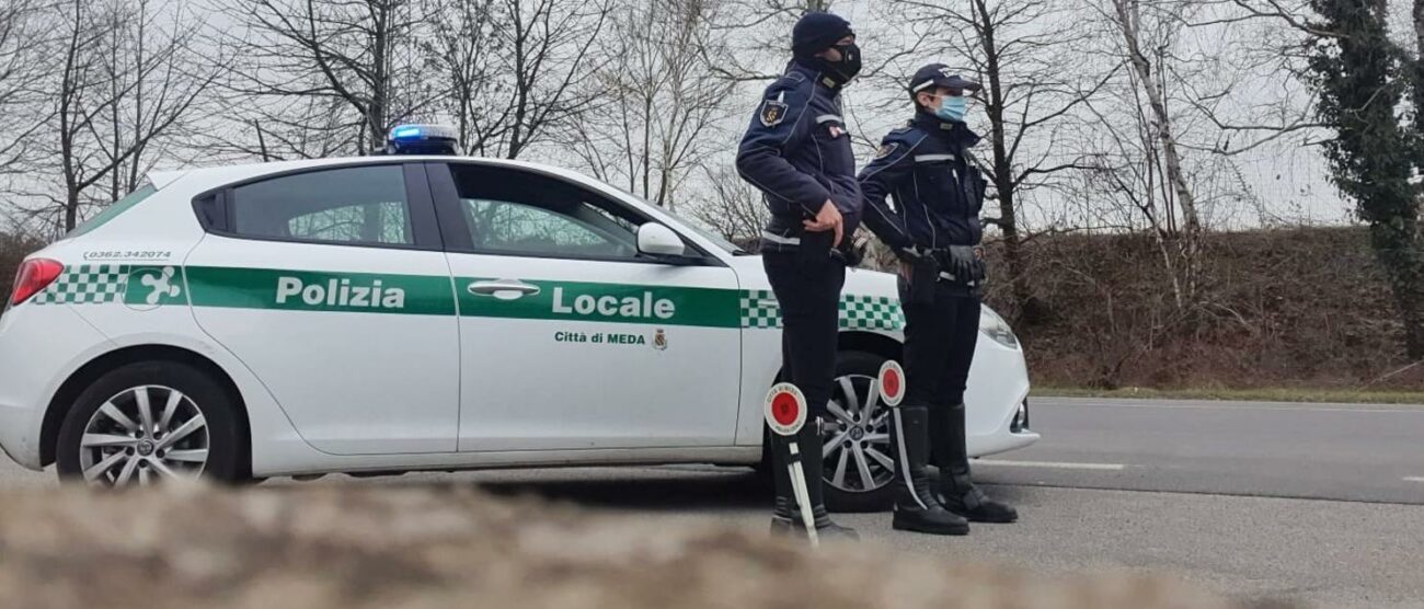 Foto di repertorio controlli Polizia Locale