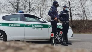 Foto di repertorio controlli Polizia Locale