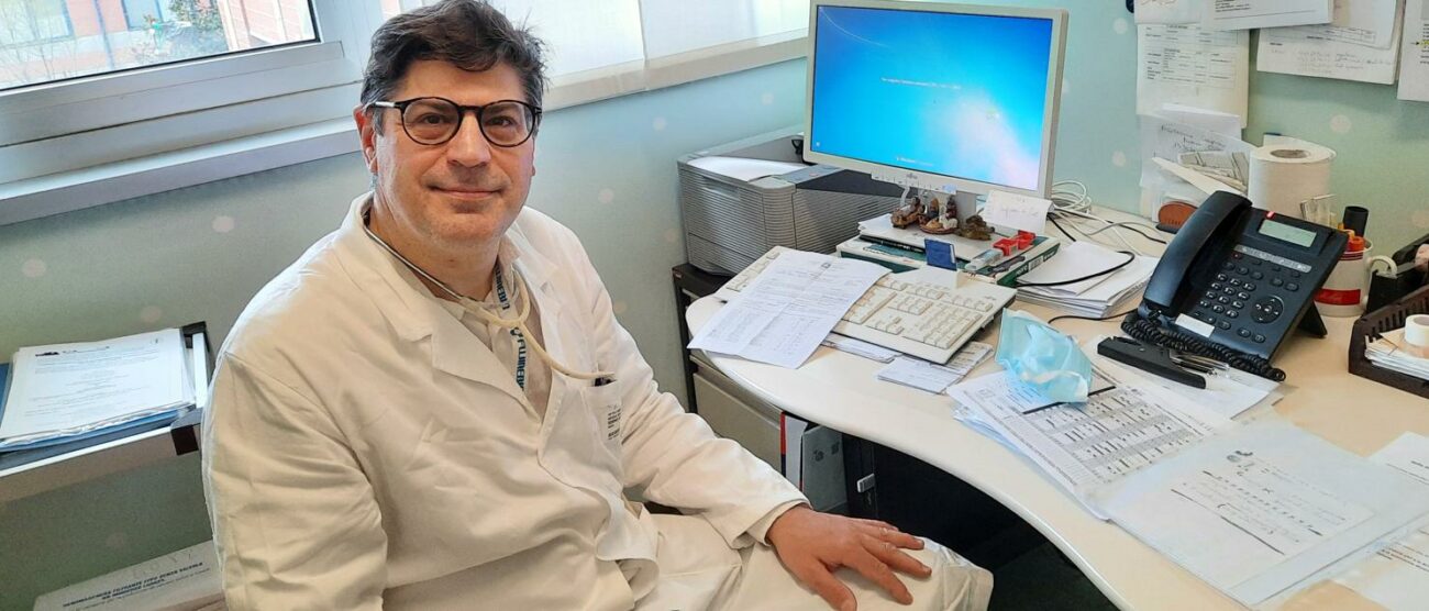 Roberto Domenici del laboratorio di analisi dell'ospedale Pio XI di Desio
