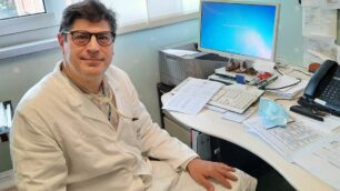 Roberto Domenici del laboratorio di analisi dell'ospedale Pio XI di Desio