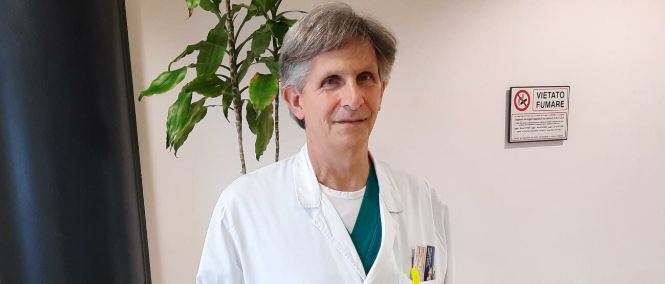 Il primario di pneumolgia ospedale Vimercate Paolo Scarpazza