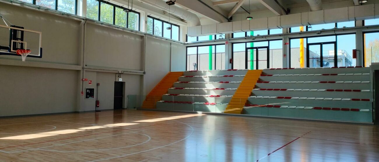 Il nuovo palazzetto dello sport di Lissone