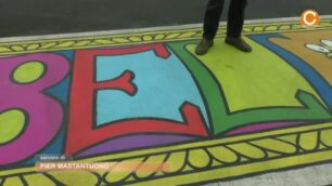 Parking Art, l’idea di un posto auto artistico in ogni città: prima opera a Vedano al Lambro