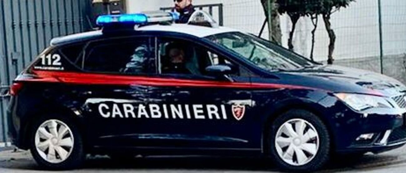 Una pattuglia dei carabinieri