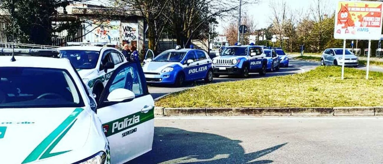 Seregno operazione polizia locale e polizia
