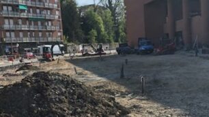 Vimercate Lavori piazza Marconi