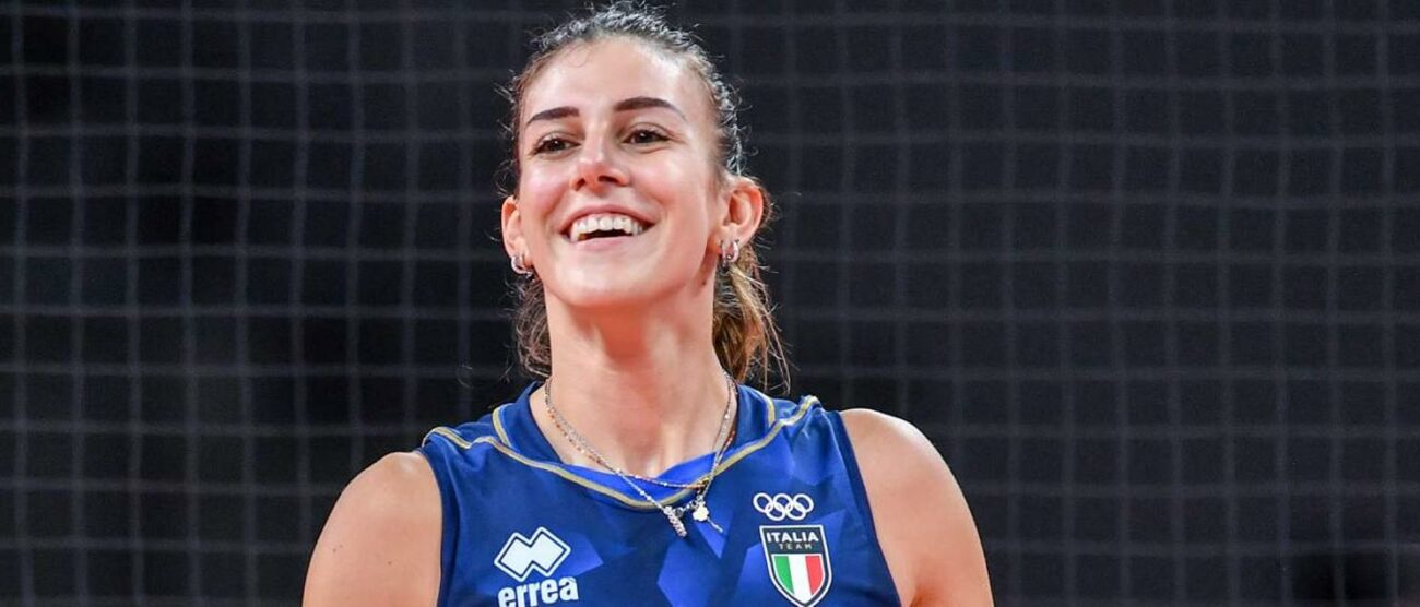 Alessia Orro, palleggiatrice azzurra, FOTO Galbiati/FIPAV