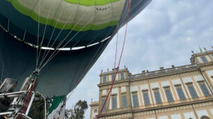 Mongolfiere VIlla reale
