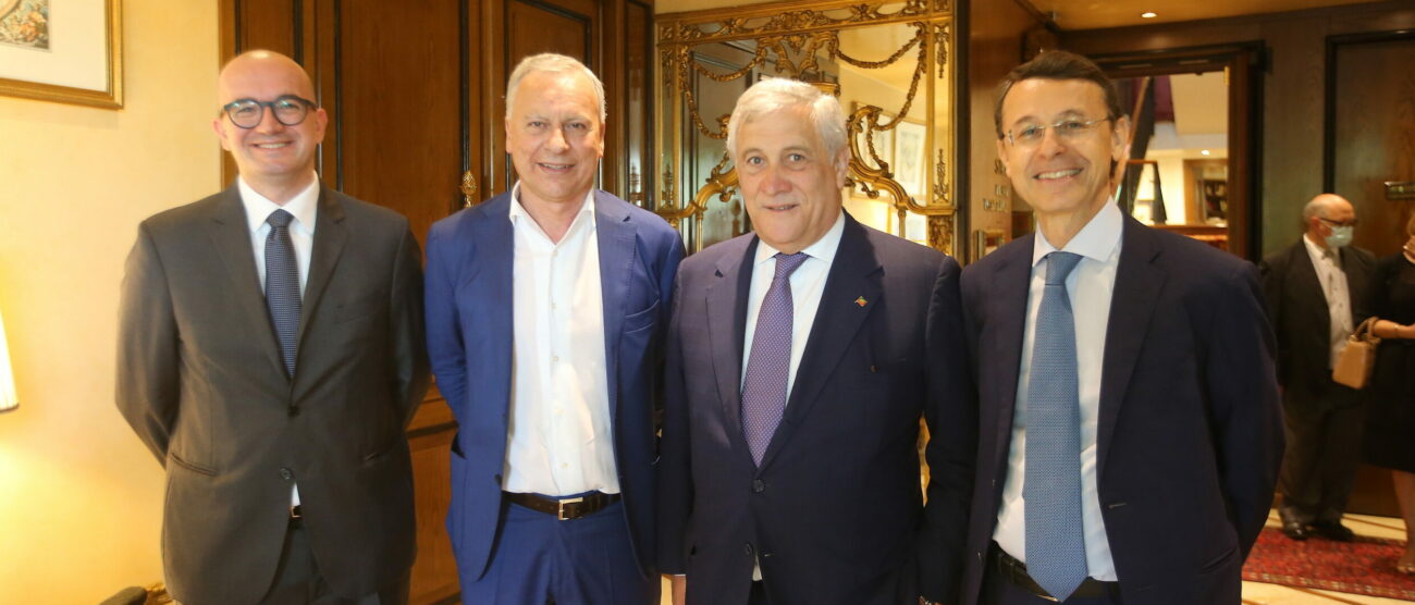 Ghezzi, Allevi, Tajani e Mandelli