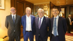 Ghezzi, Allevi, Tajani e Mandelli